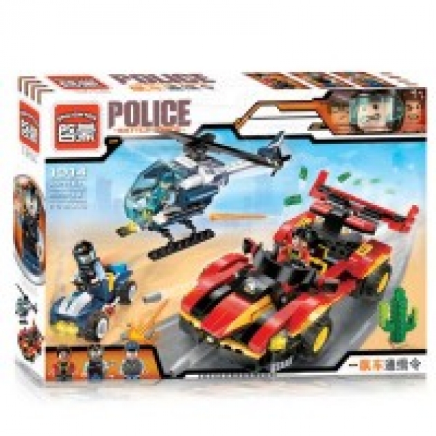 Конструктор police 405 дет 3 фигурки Brick BRICK1914 (20)