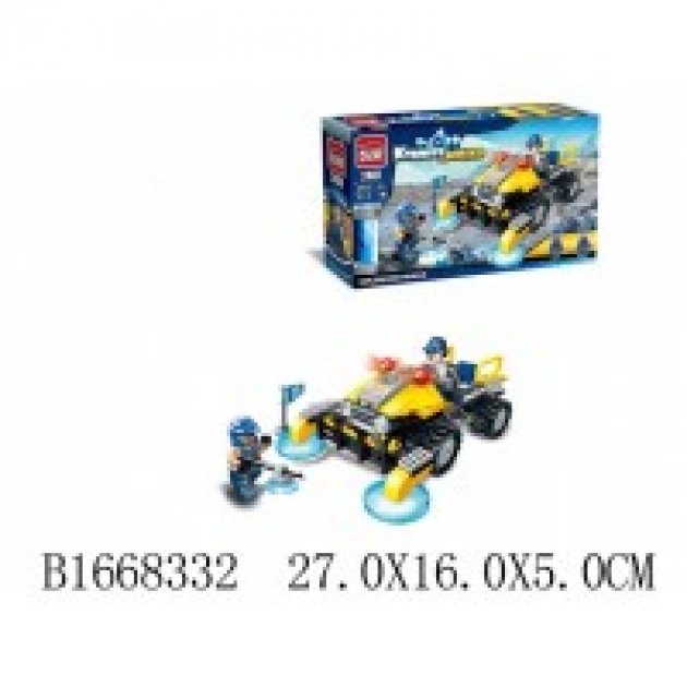 Конструктор машина с фигурками 119 дет Brick BRICK2401