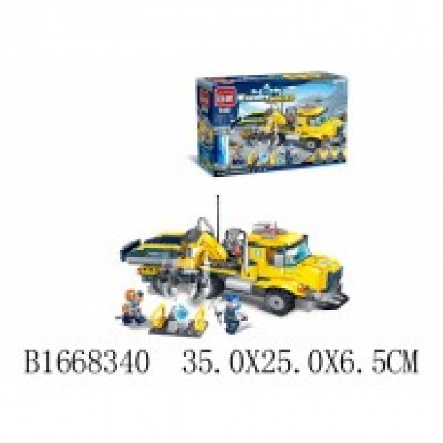 Конструктор с фигурками спецтехника 309 дет Brick BRICK2407