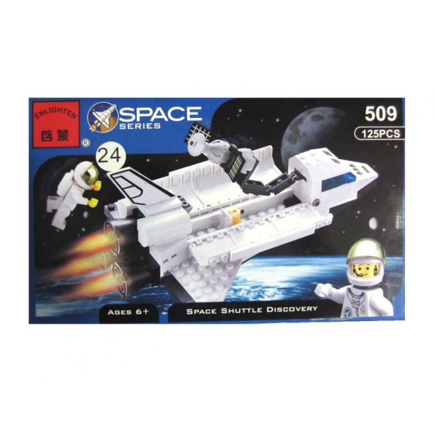 Конструктор дискавери шаттл 125 деталей Brick 509