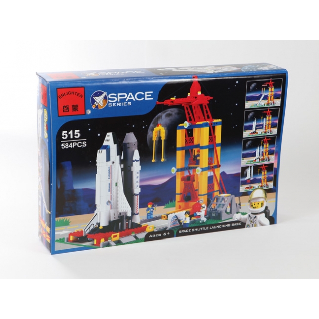 Конструктор космодром 584 детали Brick 515