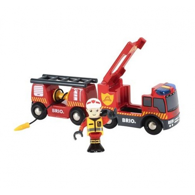 Инерционная игрушка пожарная машина Brio 33811