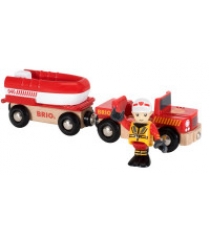 Игровой набор Brio пожарный транспортер катера 33859...