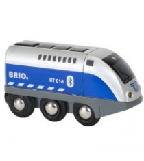 Игрушечный паровозик Brio на ик управлении оскар 33863