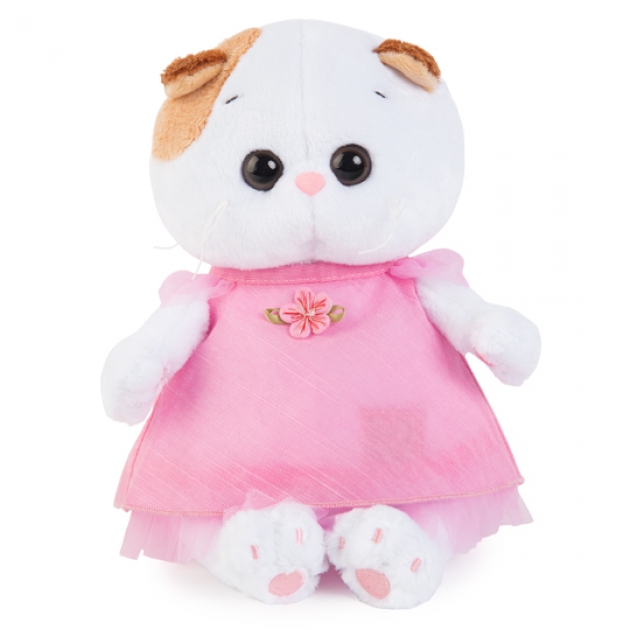 Мягкая игрушка Budi basa ли ли baby в розовом платье 20 см LB-004