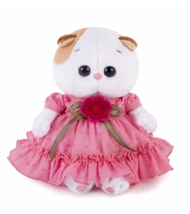 Мягкая игрушка Budi basa lb-013 ли-ли baby в платье с вязаным цветочком...