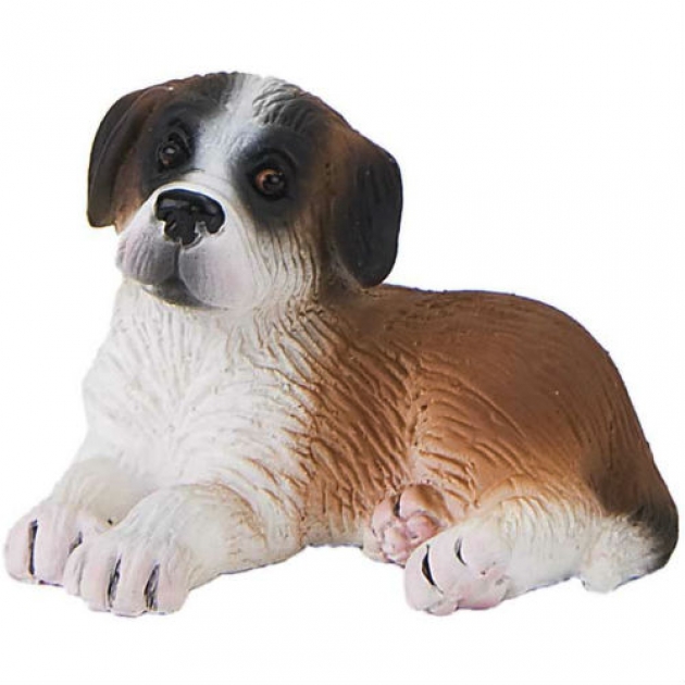 Фигурка щенок сен-бернара 4,5 см Bullyland 65431
