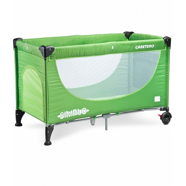 Манеж-кровать Caretero Simplo Green зеленый TERO-390