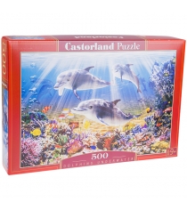 Puzzle 500 дельфины в 51014 Castorland Р50334
