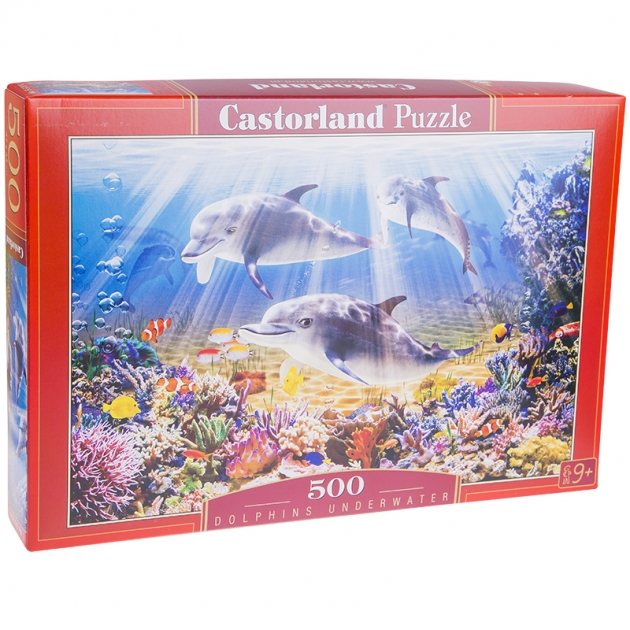 Puzzle 500 дельфины в 51014 Castorland Р50334 