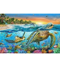 Пазл морские черепахи 180 элементов Castorland B-018321