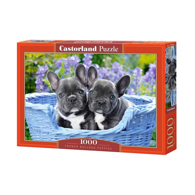 Пазл french bulldog puppies 1000 эл Castorland Р96291          