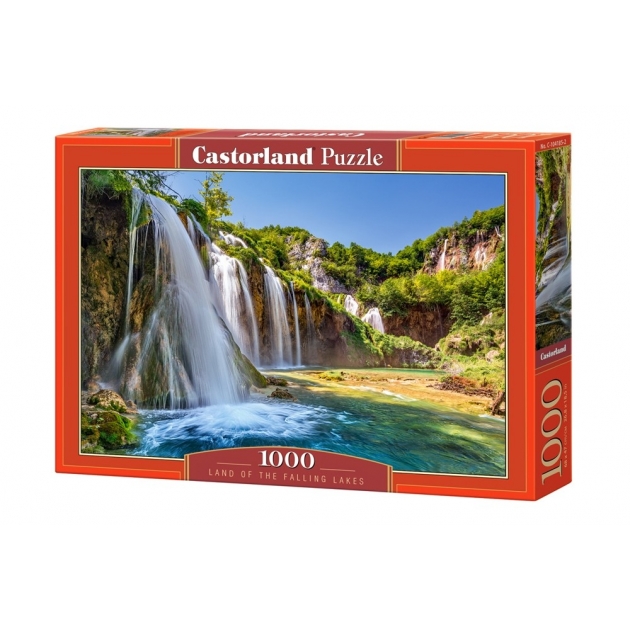 Пазл castorland land of the falling lakes 1000 элементов Castorland С-104185