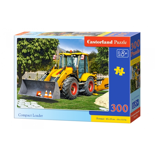 Пазл трактор 300 элементов Castorland B-030064
