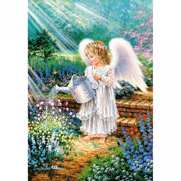 Пазл ангел в саду 1000 элементов Castorland C-103881
