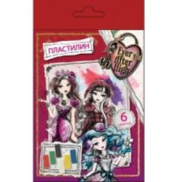 Пластилин ever after high 6 цветов Centrum 85857-no