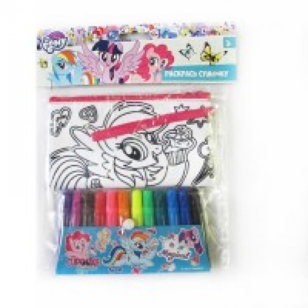 Раскрась пенал косметичку my little pony Centrum 88768