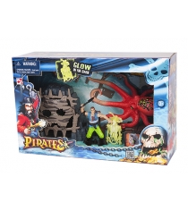 Игровой набор Chap Mei Пираты Сражение с осьминогом 505203-2