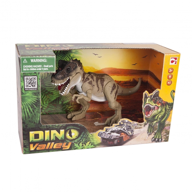 Интерактивная игрушка Chap Mei Dino Valley Цератозавр 16 см 520008-2