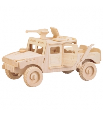 Сборная модель военный внедорожник Wooden Toys Г31704