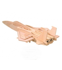 Сборная деревянная модель истребитель f15 Wooden Toys P044