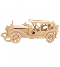 Сборная деревянная модель ретро автомобиль Wooden Toys P017