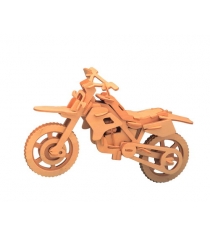 Модель деревянная сборная внедорожный мотоцикл Wooden Toys Г31706