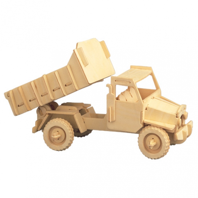Сборная деревянная модель грузовик Wooden Toys P026