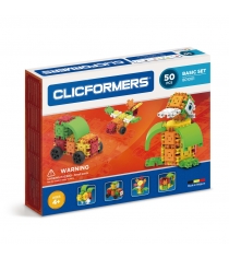 Конструктор Clicformers 801001 basic set 50 деталей