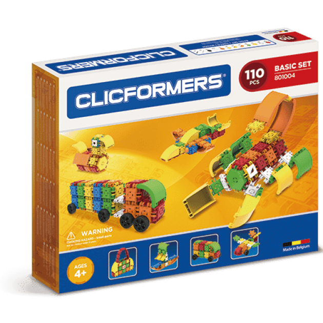 Конструктор Clicformers 801004 basic set 110 деталей