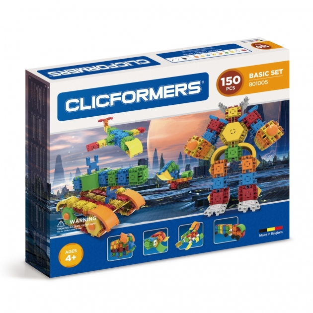 Конструктор Clicformers 801005 basic set 150 деталей