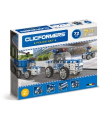 Конструктор Clicformers 802002 police set 72 детали