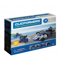 Конструктор Clicformers 804002 transportation set mini 30 деталей...