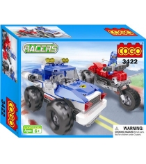 Конструктор racers джип 260 дет Cogo 3422