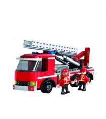 Конструктор пожарная машина с лестницей 220 дет Cogo 3613
