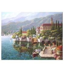 Алмазная живопись отражение 40x50 см Color kit KUK007