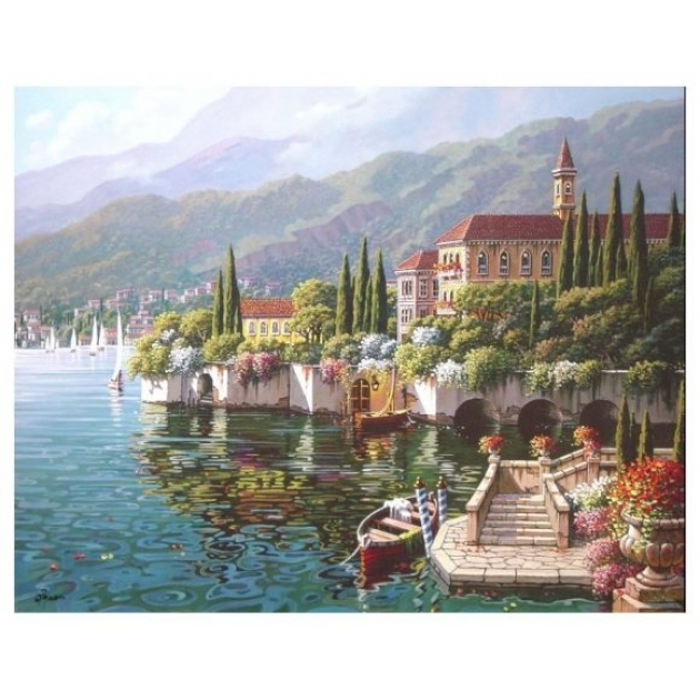 Алмазная живопись отражение 40x50 см Color kit KUK007