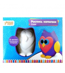 Роспись копилки сова Color Puppy 95407