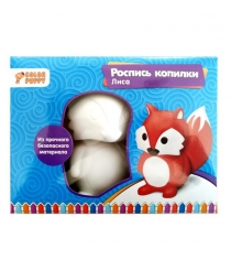 Роспись копилки лиса Color Puppy 95408