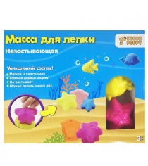 Набор незастывающей массы для лепки подводный мир 40 грамм Color Puppy 95364