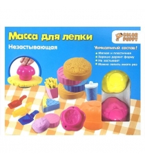 Набор незастывающей массы для лепки веселое кафе 40 грамм Color Puppy 95365