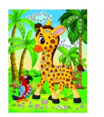 Набор для творчестваа аппликация жирафик Color Puppy 635850