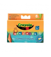 8 восковых мелков для самых маленьких Crayola 0080C