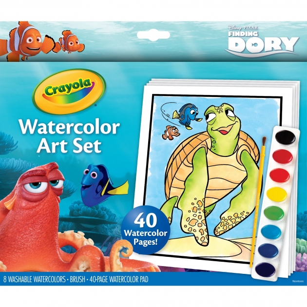Набор с краской и раскрасками В поисках Дори Crayola 04-6892C