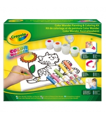 Набор для рисования и раскрашивания Color Wonder Crayola 12610