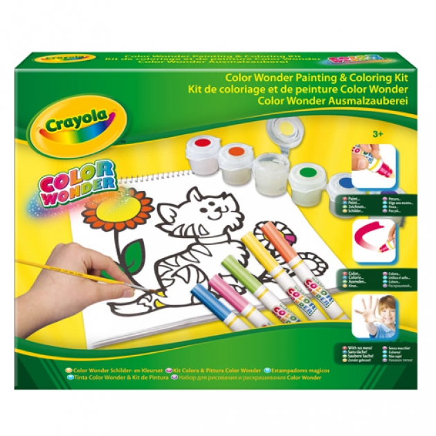Набор для рисования и раскрашивания Color Wonder Crayola 12610