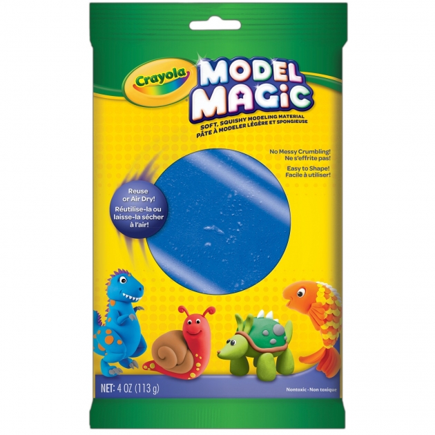 Волшебный застывающий пластилин Синий Crayola 57-4442