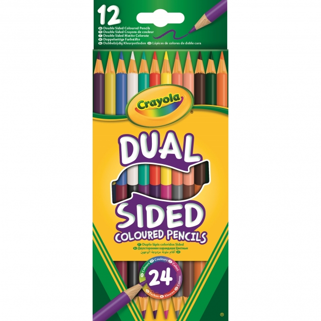 12 двухсторонних карандашей Crayola 68-6100