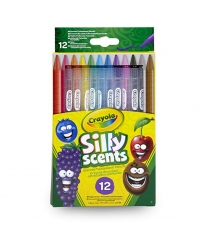 Набор выкручивающихся ароматизированных цветных карандашей 12 штук Crayola 68-7404