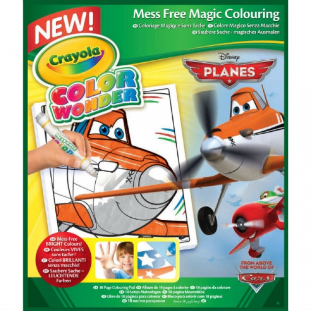 Раскраска самолеты Color Wonder Crayola 75-0245